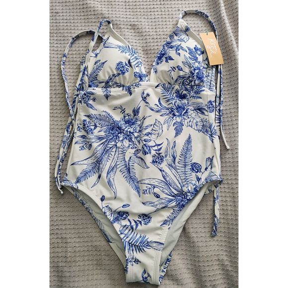 Kona Sol -  One Piece Swimsuit SZ Small (4-6) - Picture 3 of 7